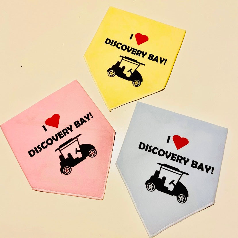 I ❤️ Discovery Bay bib