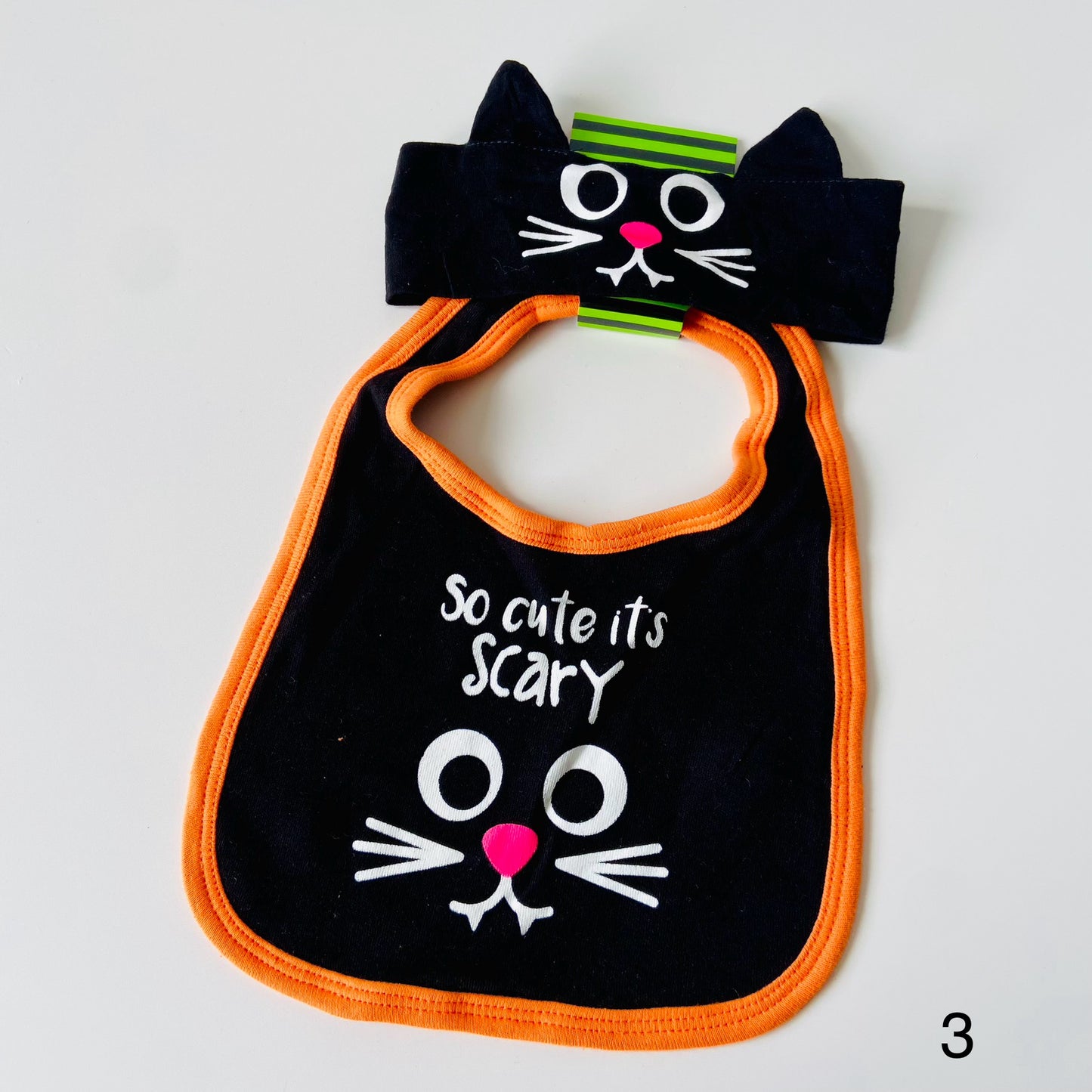 Halloween Bib & Headband
