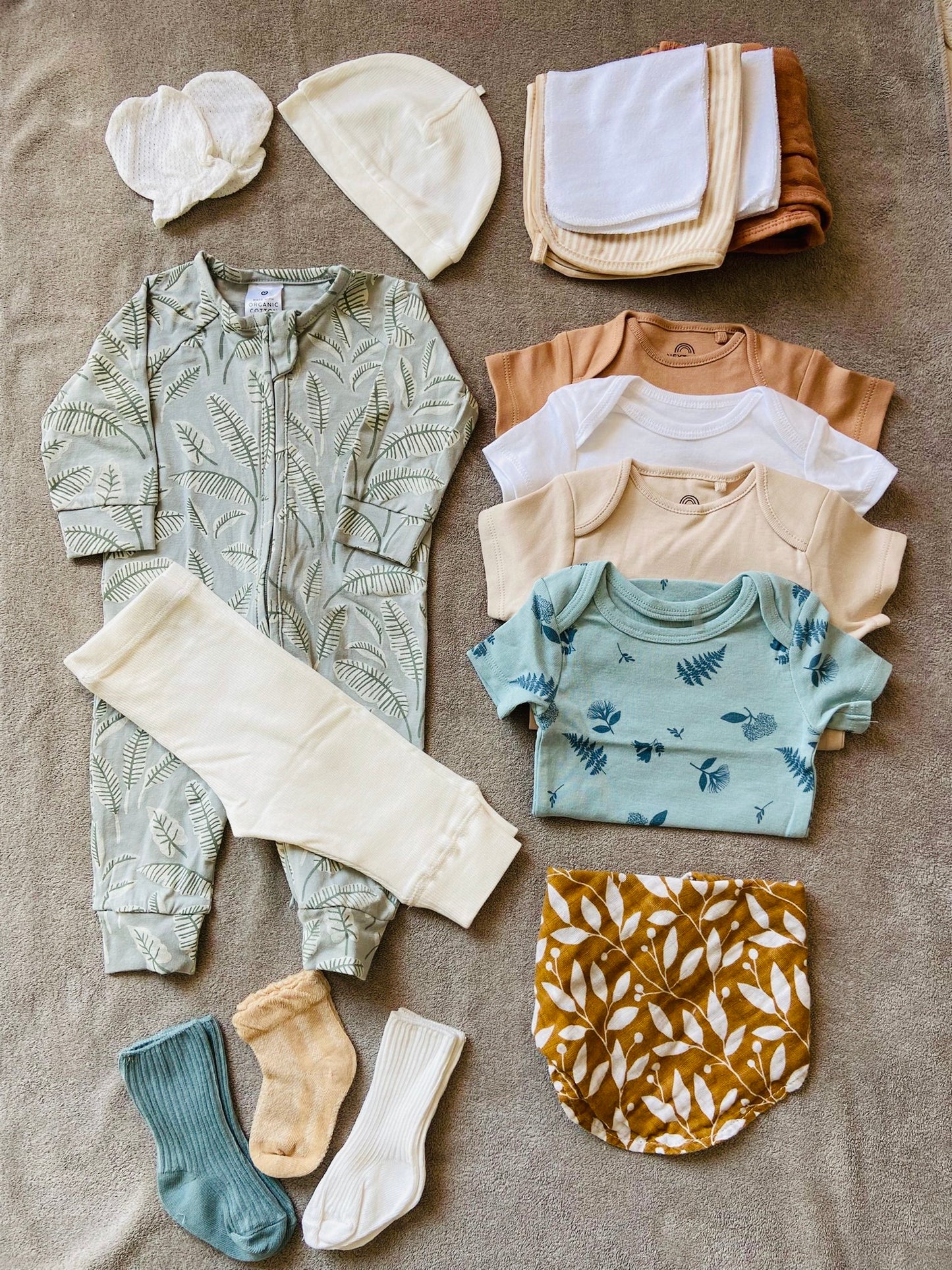 Leaves & Nature Baby Bouquet