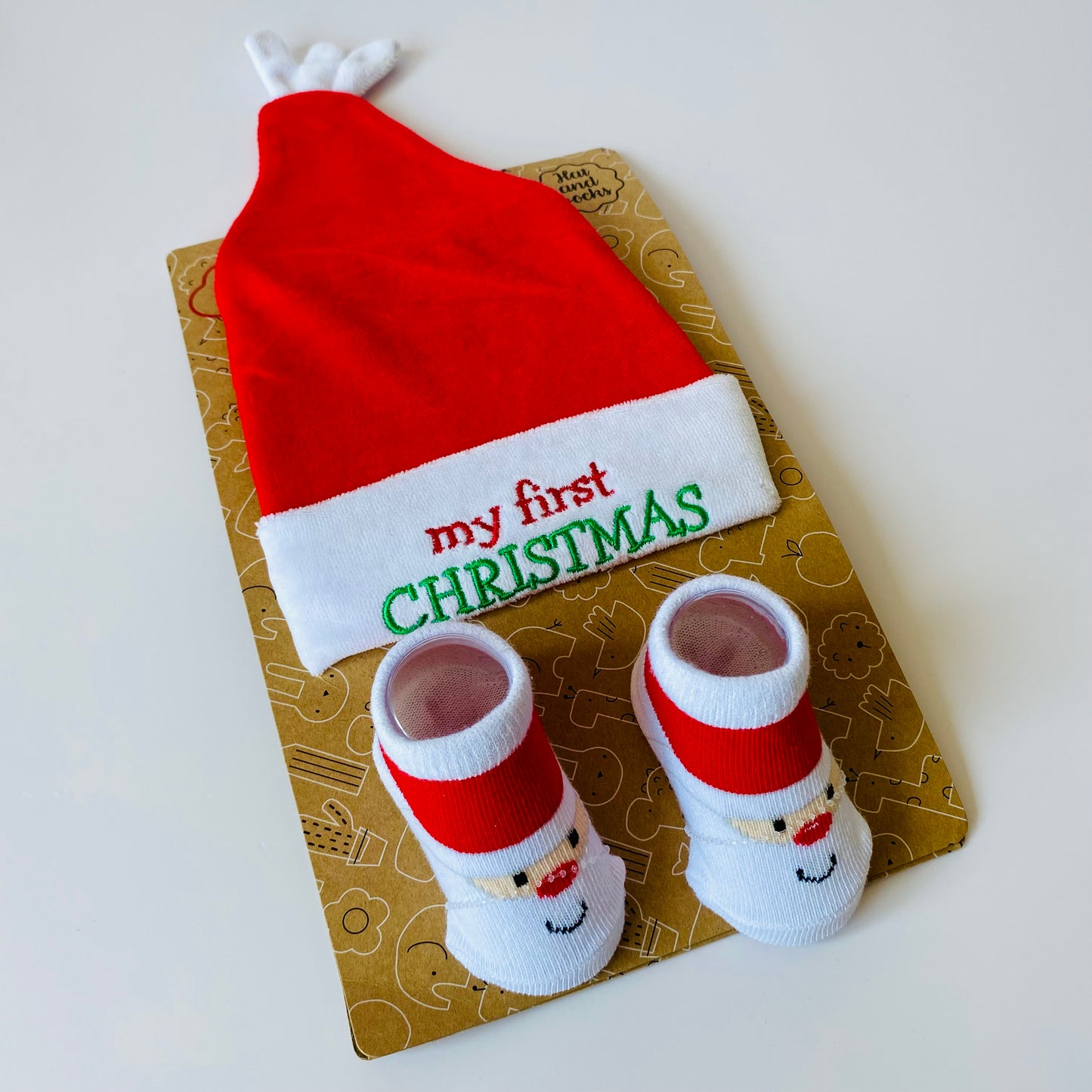 Christmas Hat & Socks Set