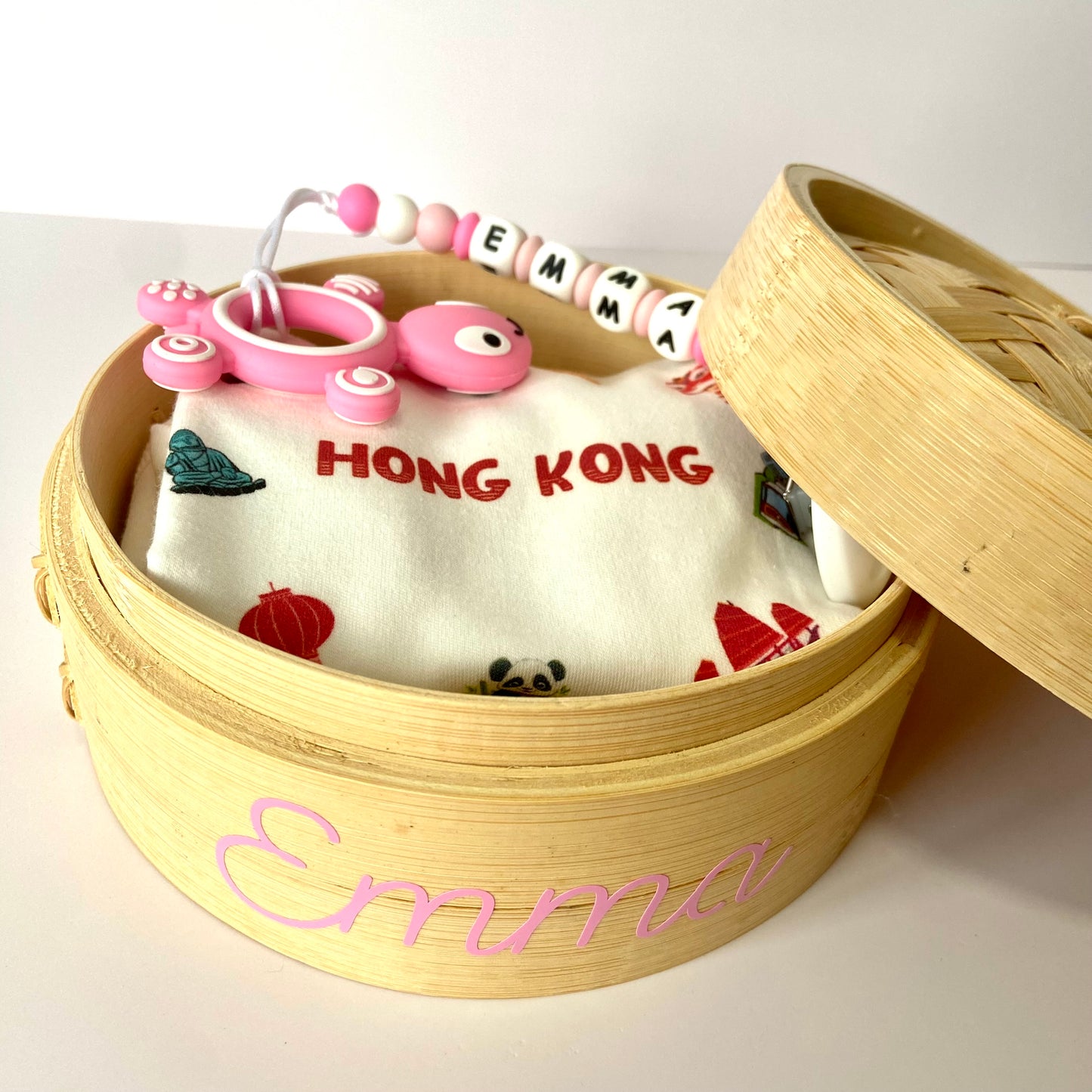Personalised Bamboo Steamer Gift Box (box only)