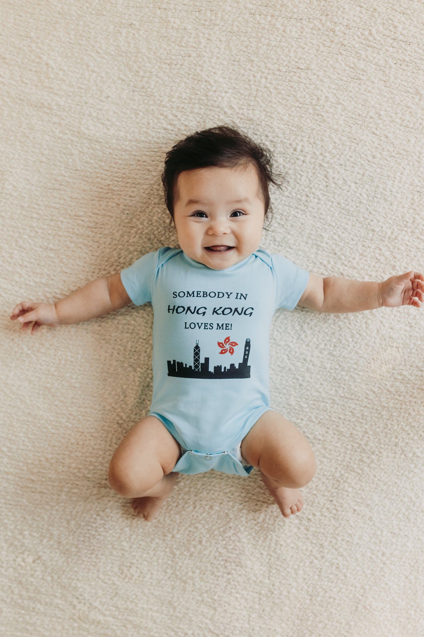 Somebody In Hong Kong Loves Me bodysuit