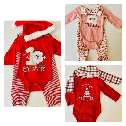 Christmas Set with Hat/Headband